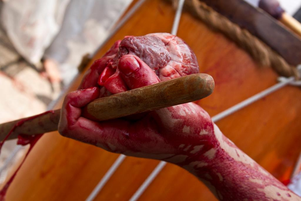 Evangelio de los Zombies, 2012, documentation photograph, by Daniel Perez Coronel