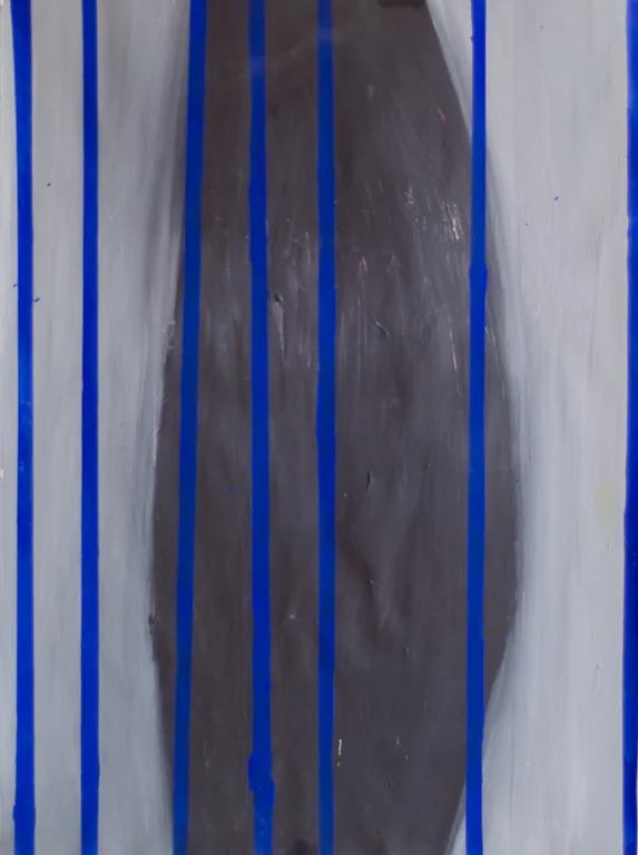 Serie Variaciones del Fénix 40, 2015, acrílico sobre papel, 94 x 69 cm, por Daniel Perez Coronel